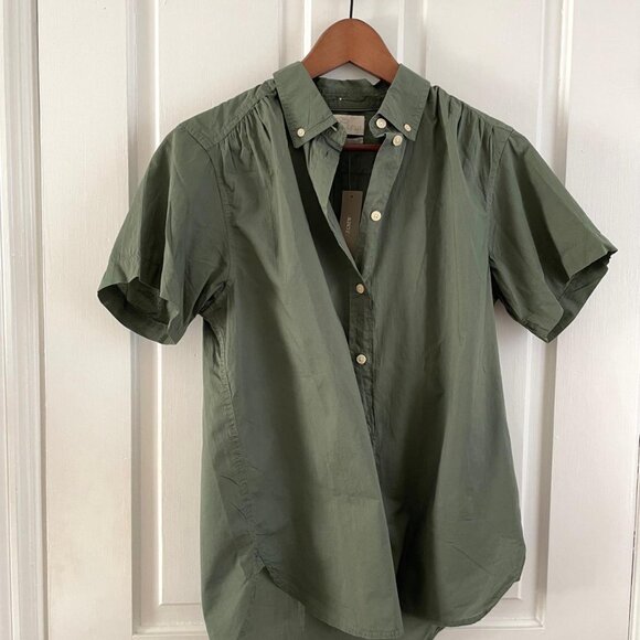 NWT - J.Crew Short Sleeve Blouse - Picture 5 of 5